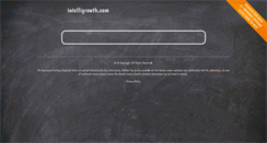 Desktop Screenshot of intelligrowth.com
